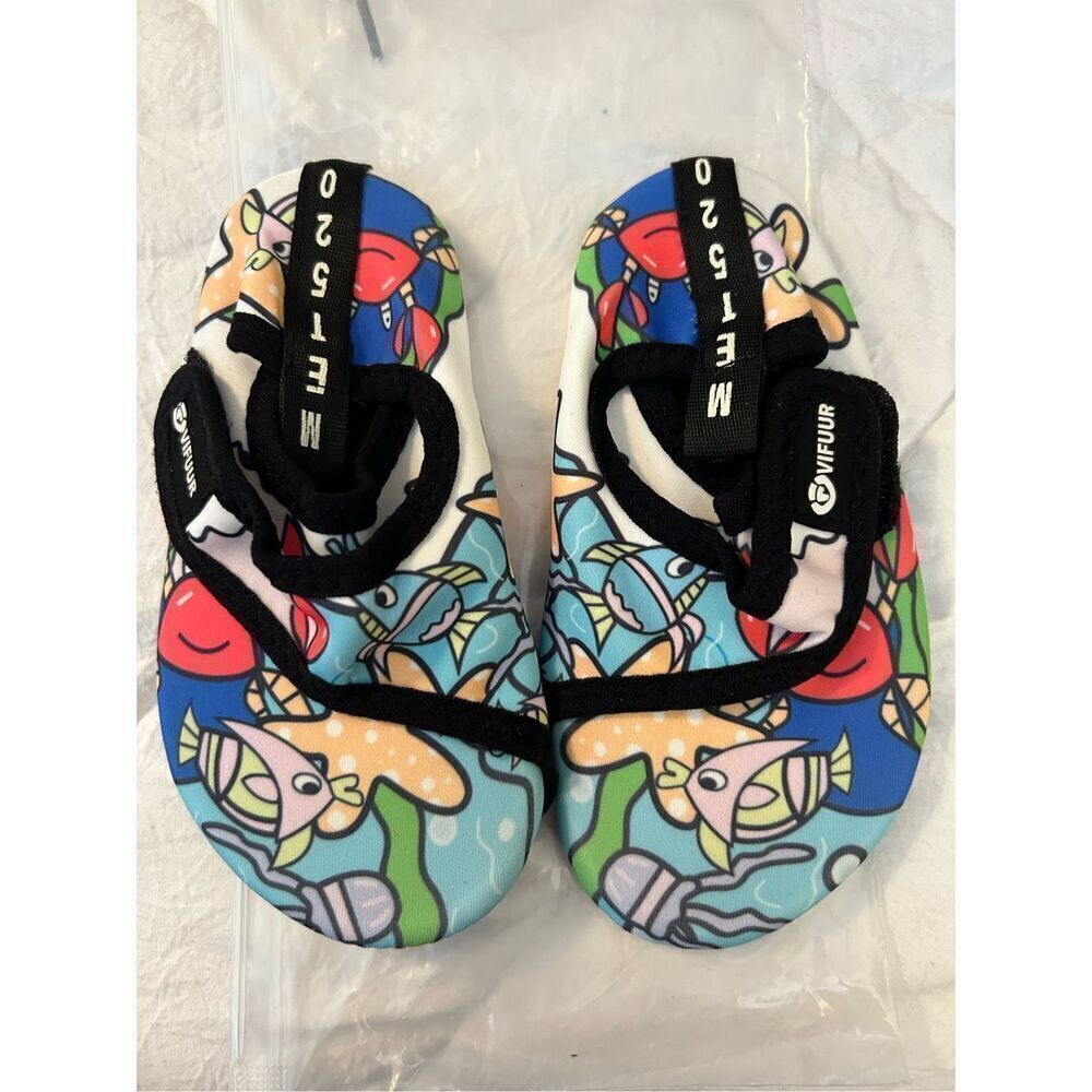 NEW Kids Water Shoes Girls Boys Quick Dry Toddler 6/7